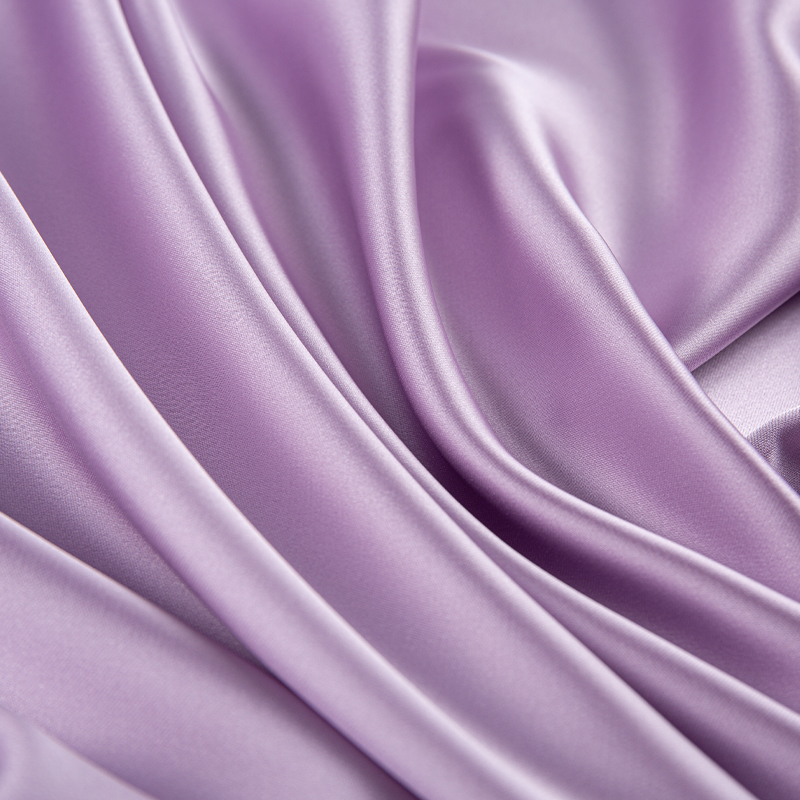 HY323 Dark Purple 180GSM weft elastisk sateng Polyester stoff for klær, kjoler, high-end undertøy