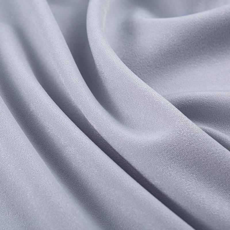 HY275 Grå polyester-spandex kompositt silke isblomst fløyelsstoff