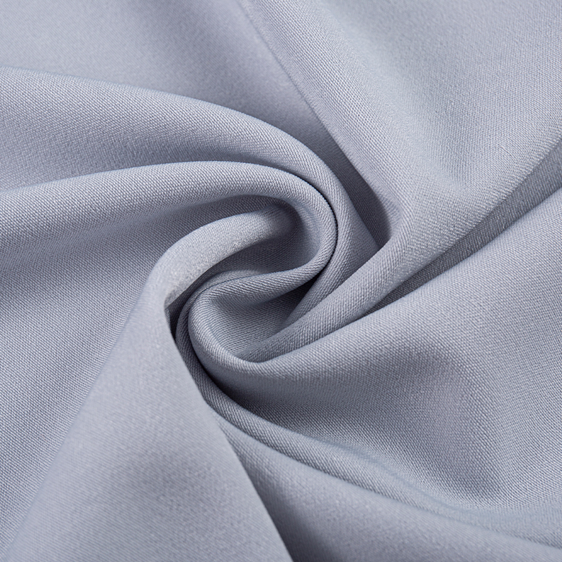 HY275 Grå polyester-spandex kompositt silke isblomst fløyelsstoff